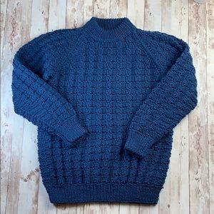 Handmade blue sweater